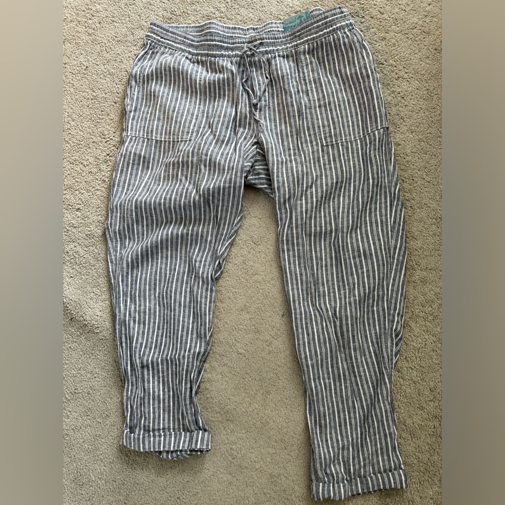 Old navy linen blend pants